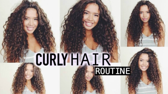 How can you repair your messy curly hair? QM014